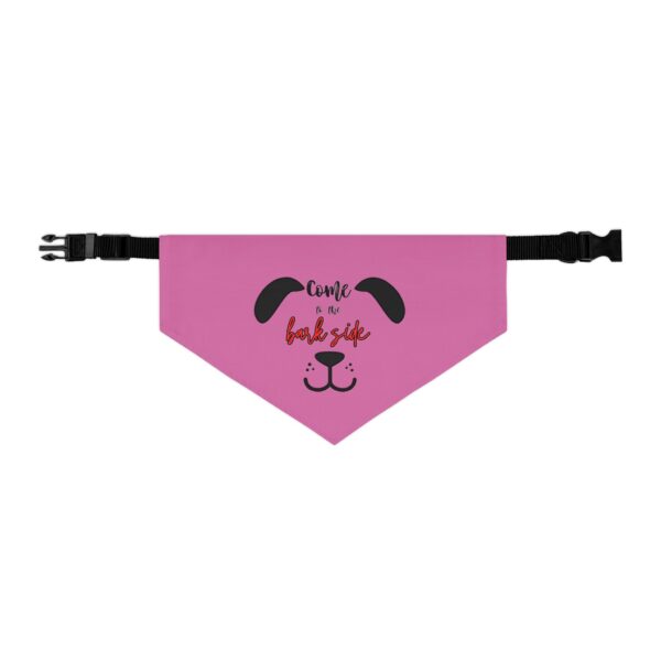 Come To The Barkside Dog Bandana Collar - Image 3