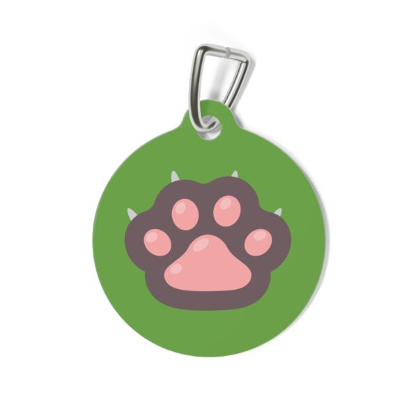 Talk To The Paw Pet Tag - Stylish Pet ID Tag for Fashionable Felines - Image 3