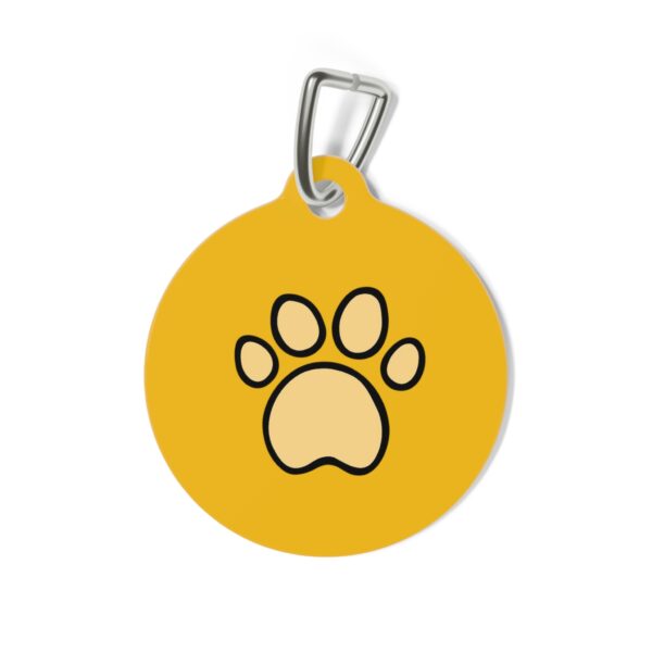 Paws Off My Treats Pet Tag - Stylish Pet ID Tag for Dapper Dogs - Image 3
