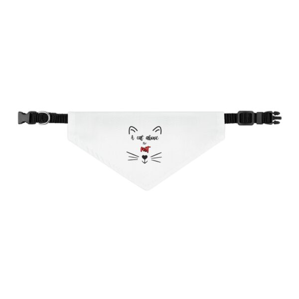 A Cat Above the Rest Cat Bandana Collar - Image 4