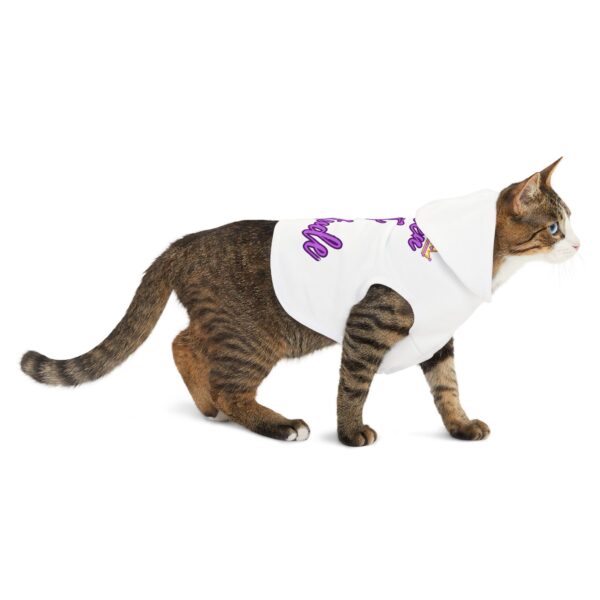 Queen of Cattitude Pet Hoodie for Cool Cats - Image 2