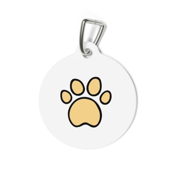 Paws Off My Treats Pet Tag - Stylish Pet ID Tag for Cool Cats - Image 3