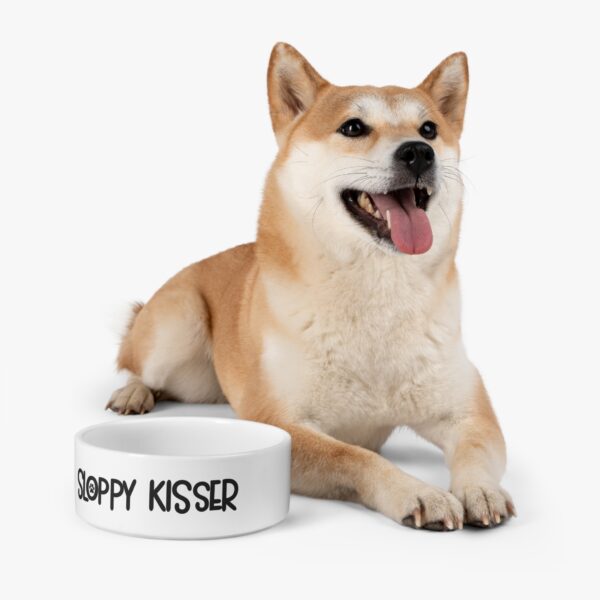 Sloppy Kisser Pet Bowl - Stylish Dog Bowl for Dapper Dogs - Image 7