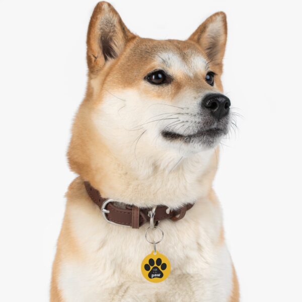 Talk To The Paw Pet Tag - Stylish Pet ID Tag for Dapper Dogs - Image 6