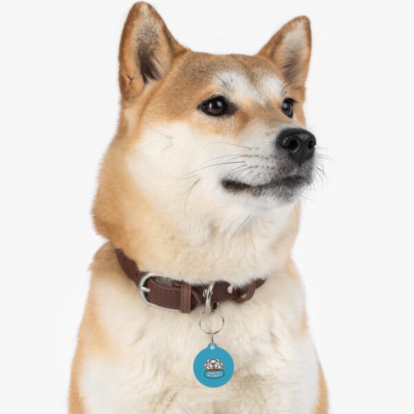 Paws Off My Treats Pet Tag - Stylish Pet ID Tag for Dapper Dogs - Image 5