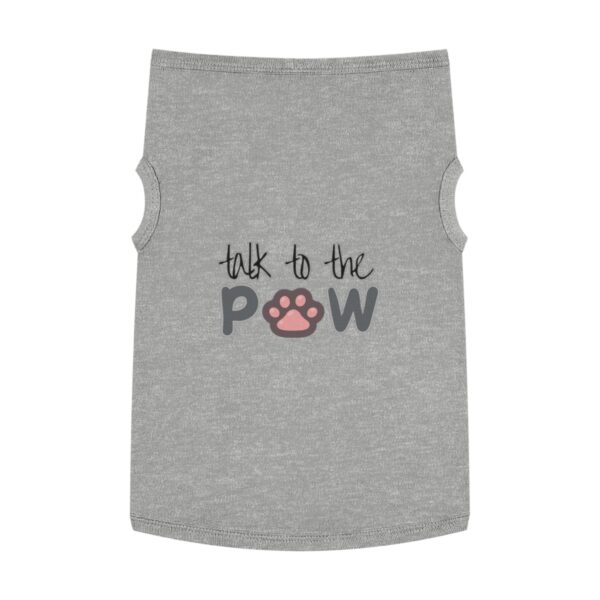 Talk to the Paw Stylish Pet Tank Top for Cool Cats - Image 15