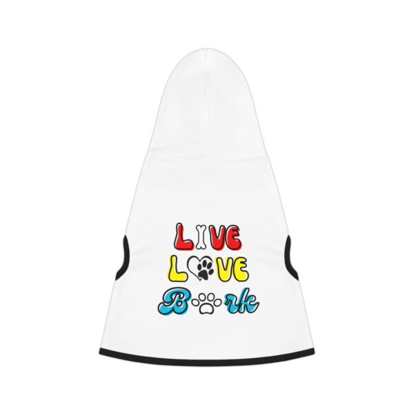 Live Love Bark Pet Hoodie for Stylish Dogs - Image 8