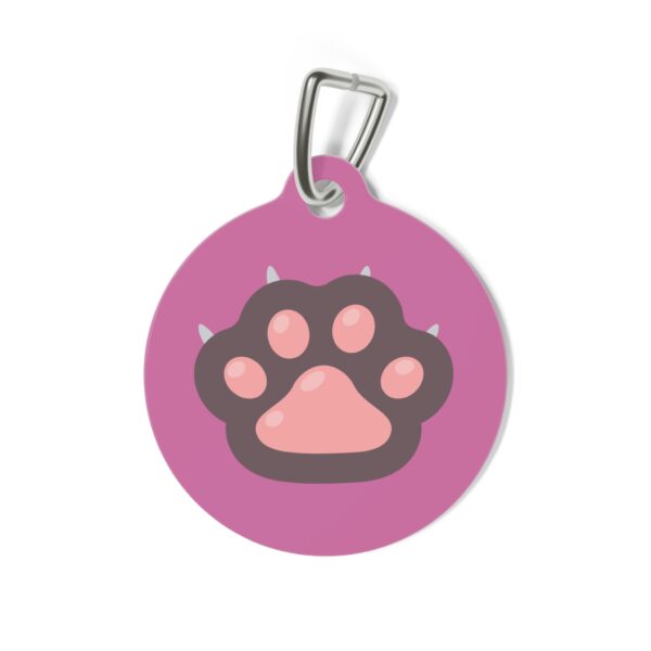 Talk To The Paw Pet Tag - Stylish Pet ID Tag for Fashionable Felines - Image 3