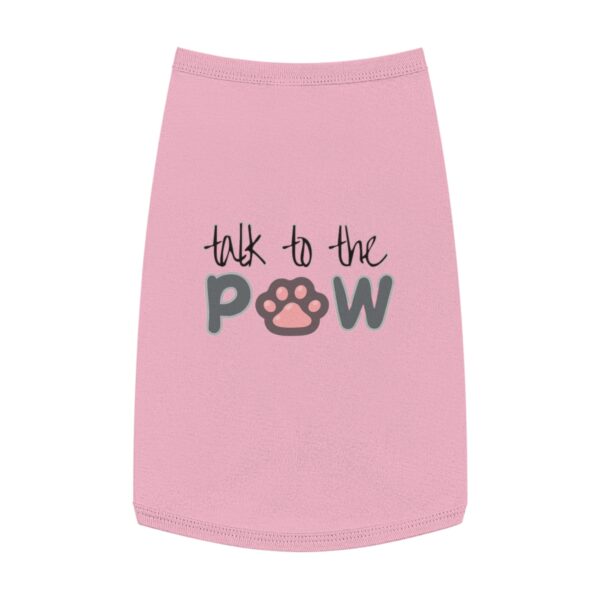 Talk to the Paw Stylish Pet Tank Top for Cool Cats - Image 7