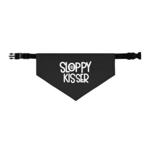 Sloppy Kisser Pet Bandana Dog Collar