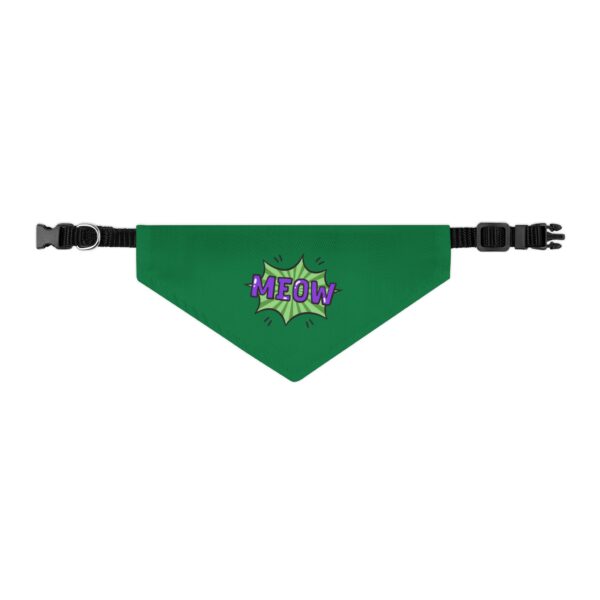 Meow Pet Bandana Collar for Cats - Image 3