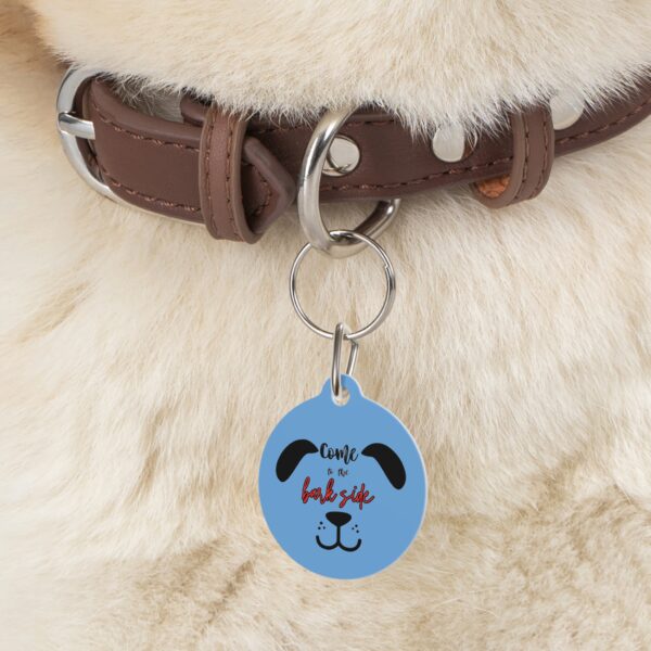 Come To The Bark Side Pet Tag - Stylish Pet ID Tag for Dapper Dogs - Image 6