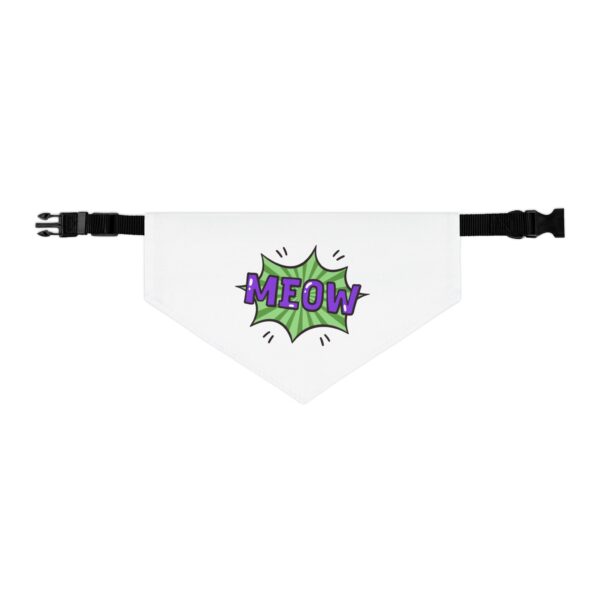 Meow Pet Bandana Collar for Cats