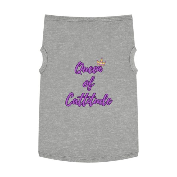 Queen of Cattitude Pet Tank Top for Cool Cats - Image 15