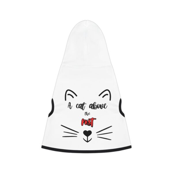 A Cat Above The Rest Pet Hoodie for Cool Cats - Image 6