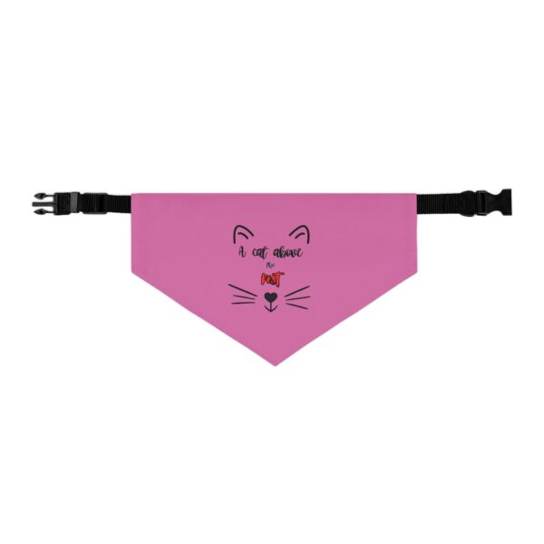 A Cat Above the Rest Cat Bandana Collar - Image 3
