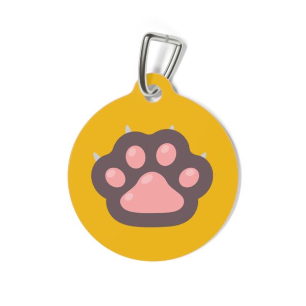 Talk To The Paw Pet Tag - Stylish Pet ID Tag for Fashionable Felines - Image 3