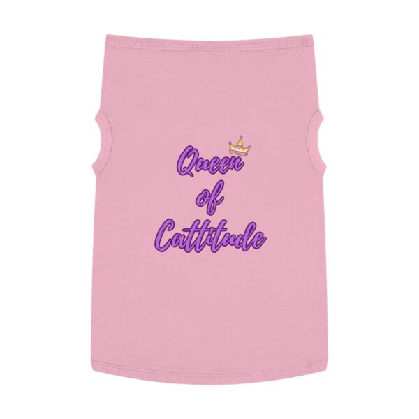 Queen of Cattitude Pet Tank Top for Cool Cats - Image 17