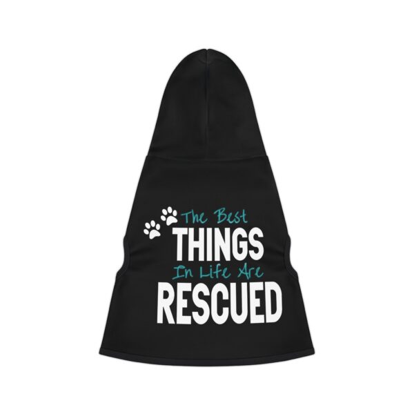 The Best Things in Life Pet Hoodie for Cool Cats