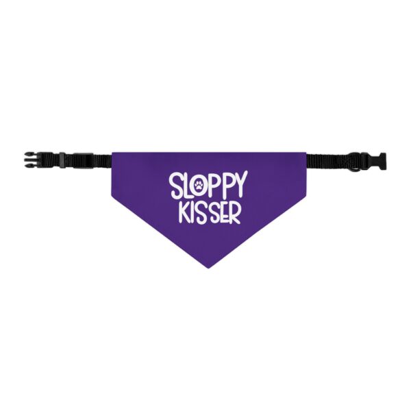 Sloppy Kisser Pet Bandana Dog Collar - Image 2