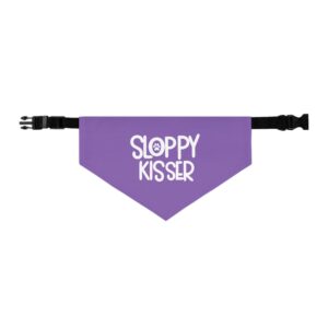 Sloppy Kisser Pet Bandana Dog Collar