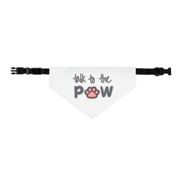 Talk to the Paw Pet Bandana Collar for Cats - Image 2