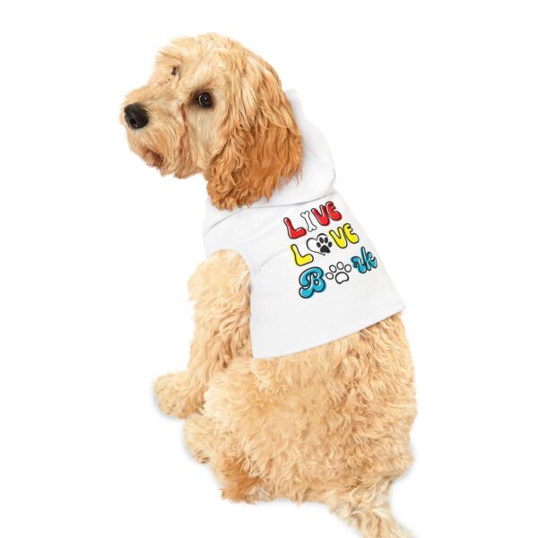 Live Love Bark Pet Hoodie for Stylish Dogs - Image 4