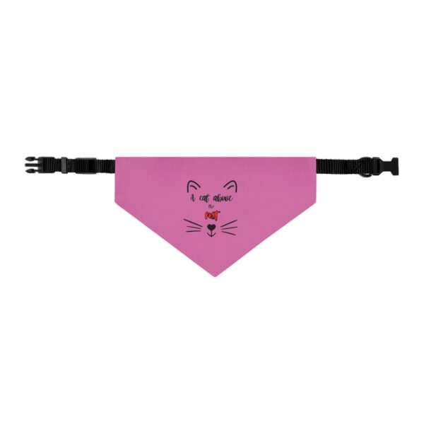 A Cat Above the Rest Cat Bandana Collar - Image 4