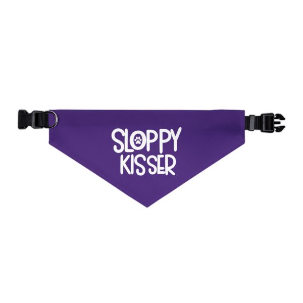 Sloppy Kisser Pet Bandana Dog Collar - Image 4