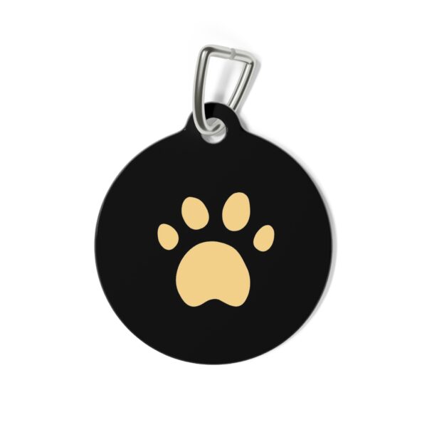 Paws Off My Treats Pet Tag - Stylish Pet ID Tag for Dapper Dogs - Image 3