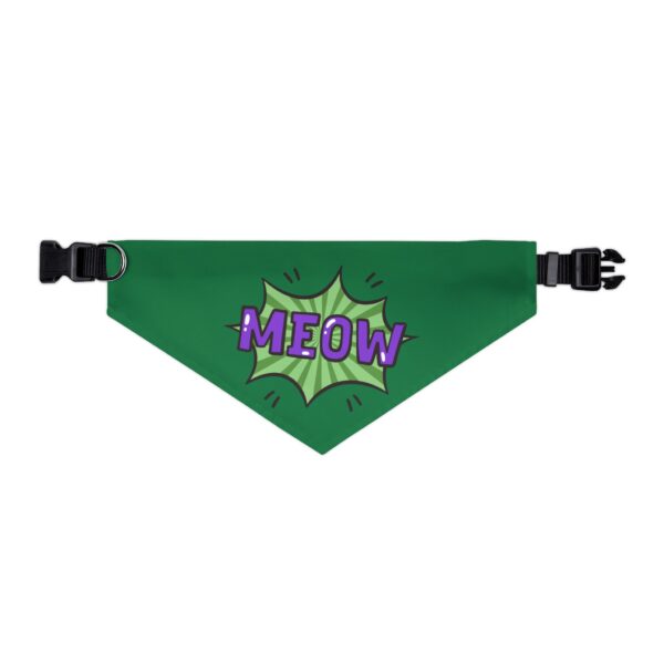Meow Pet Bandana Collar for Cats - Image 4