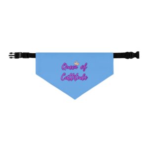 Queen of Cattitude Pet Bandana Collar for Cats