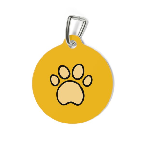 Paws Off My Treats Pet Tag - Stylish Pet ID Tag for Cool Cats - Image 3