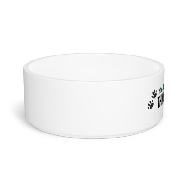 The Best Things in Life Are Rescued Pet Bowl - Stylish Pet Bowl for Fashionable Felines and Dapper Dogs - Image 2