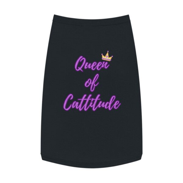Queen of Cattitude Pet Tank Top for Cool Cats