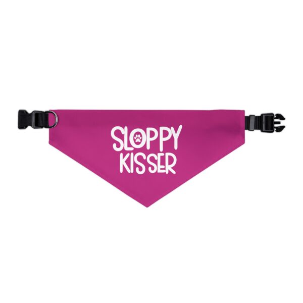 Sloppy Kisser Pet Bandana Dog Collar - Image 4