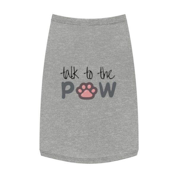 Talk to the Paw Stylish Pet Tank Top for Cool Cats - Image 11
