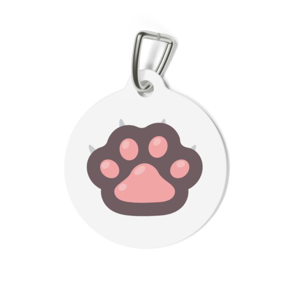 Talk To The Paw Pet Tag - Stylish Pet ID Tag for Fashionable Felines - Image 3