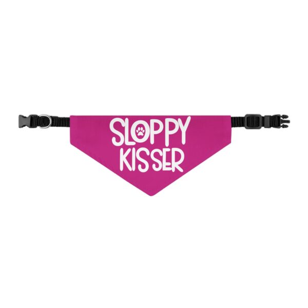 Sloppy Kisser Pet Bandana Dog Collar - Image 3