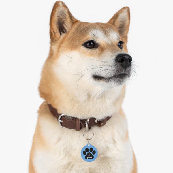 Talk To The Paw Pet Tag - Stylish Pet ID Tag for Dapper Dogs - Image 6