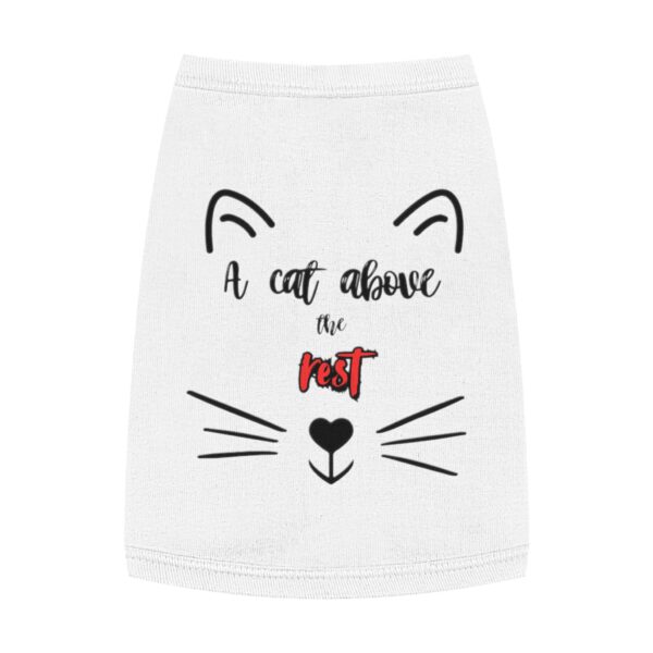 A Cat Above The Rest Stylish Pet Tank Top for Cool Cats