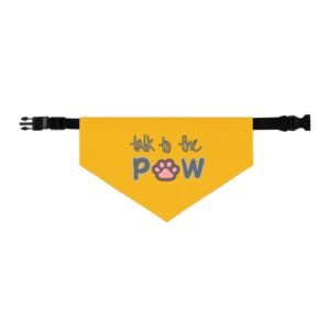 Talk to the Paw Pet Bandana Collar for Cats