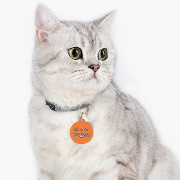 Talk To The Paw Pet Tag - Stylish Pet ID Tag for Fashionable Felines - Image 6