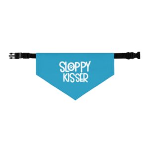 Sloppy Kisser Pet Bandana Dog Collar