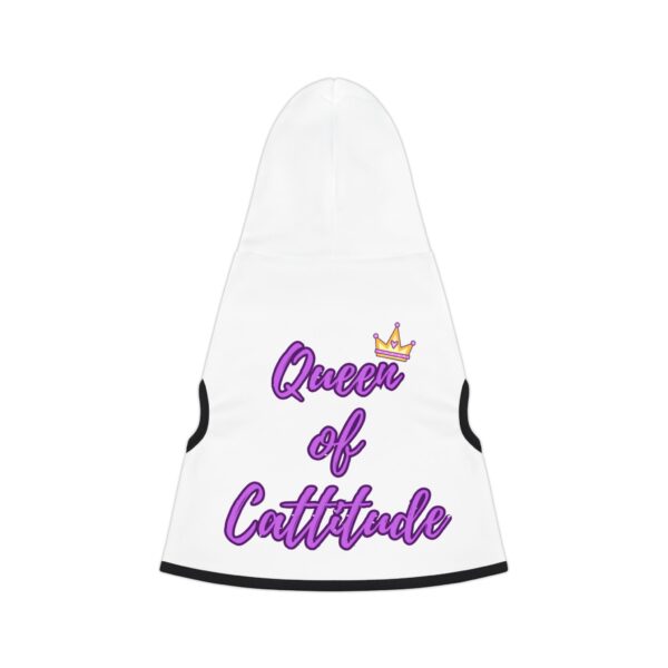 Queen of Cattitude Pet Hoodie for Cool Cats - Image 6