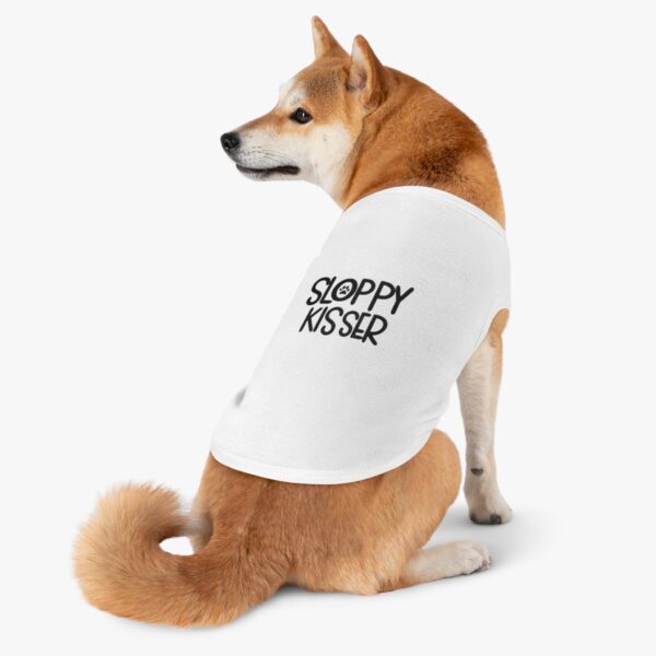 Sloppy Kisser Stylish Pet Tank Top for Trendy Dogs - Image 3