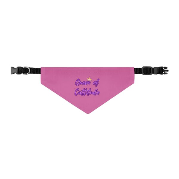 Queen of Cattitude Pet Bandana Collar for Cats - Image 3