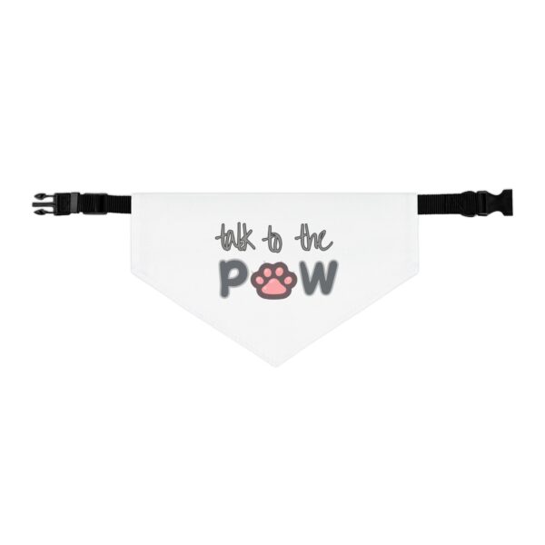 Talk to the Paw Pet Bandana Collar for Cats