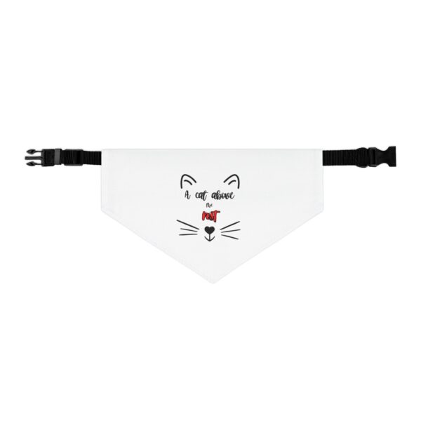A Cat Above the Rest Cat Bandana Collar - Image 2