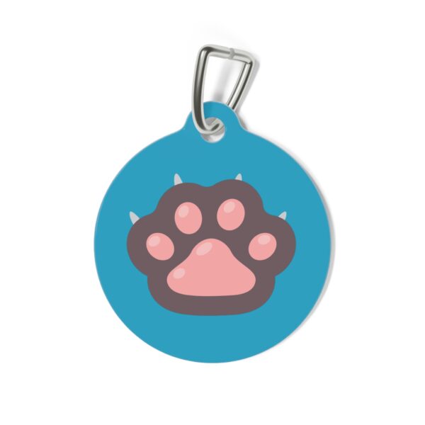 Talk To The Paw Pet Tag - Stylish Pet ID Tag for Fashionable Felines - Image 3